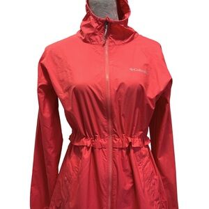 Columbia Women's Vibrant Pink windbreaker